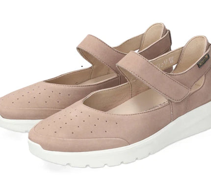 Mephisto Marsia Light Taupe Ballet Flat Comfort Shoe Womens Sizes 6-11 NEW