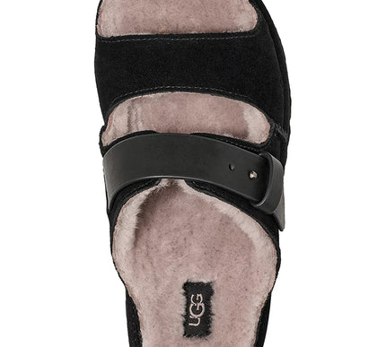 UGG Greenport Strap Slide Black Slipper Women's US sizes 5-11-NEW