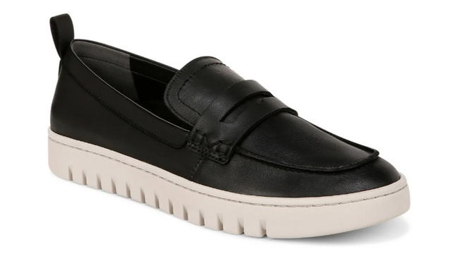 Vionic Uptown Black Leather Slip-on Loafer Women's sizes 5-13/NEW! MEDIUM