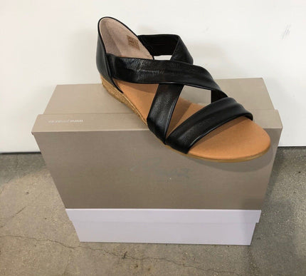 Pinaz Irina Black Leather Sandal 317 AO Negro Women's EU sizes 36-41/6-11 NEW!!!