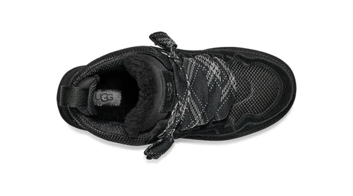 UGG Lowmel Black Suede Mesh Sneakers Womens sizes 6-10/NEW