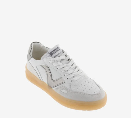 Victoria Berlin Effecto Acero Silver Sneaker Women EU sizes 37-41/US 6-10 NEW