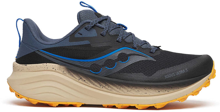 Saucony Xodus Ultra 3 Black/Dusk Trail Running Shoe Men's US Sizes 7-15 NEW!!