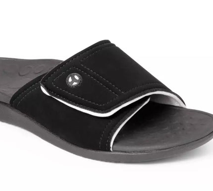 Vionic Kiwi Black/Grey Slide Comfort Sandal Men's US sizes 5-13 NEW!!!