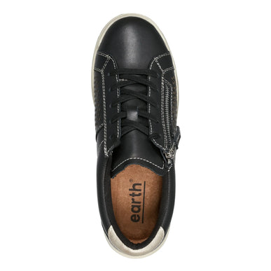Earth Netta Black Round Toe Casual Lace-up Sneaker Shoes Womens sizes 6-10 NEW M