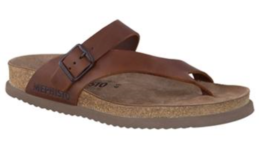 Mephisto Niels Chestnut Scratch Comfort Sandal Men's US sizes 7-15/40-48 NEW!!!