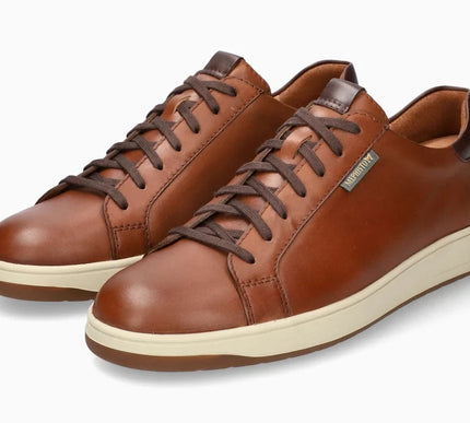 Mephisto Hasko Hazelnut Smooth Leather Sneaker Shoe Mens US Sizes 7-13 NEW
