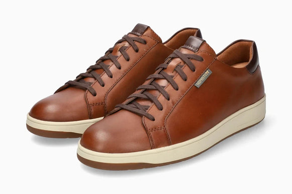 Mephisto Hasko Hazelnut Smooth Leather Sneaker Shoe Mens US Sizes 7-13 NEW