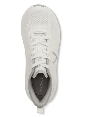 Vionic Walk Max White Knit Lace-up Sneaker Men's US sizes 9-13 NEW!!