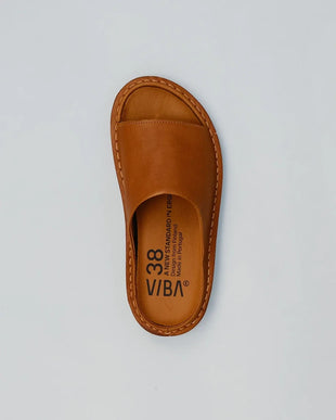 VIBAe SAINT TROPEZ Cognac Leather Sandal EU Unisex sizes W6/36-M15/48