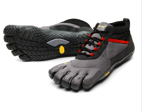 Vibram Fivefingers V-Trek Insulated Black/Grey/Red Men's EU sizes 40-47 NEW!!!