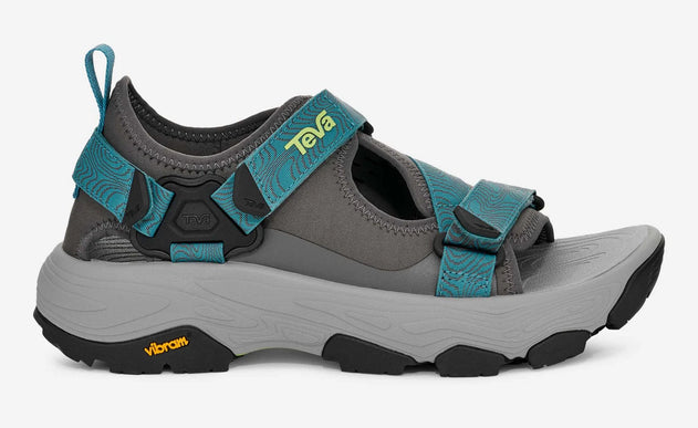 Teva Grandview Max Sandal Dark Gull Grey-Larkspur Mens US Sizes 8-14 NIB