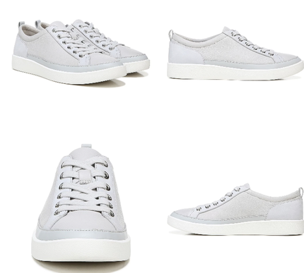 Vionic Winny Vapor Grey Nubuck Sneaker Arch Support Women sizes 5-11/NEW! MEDIUM