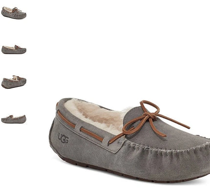 UGG Dakota Pewter Moccassin Slipper Women's sizes 5-11-NEW