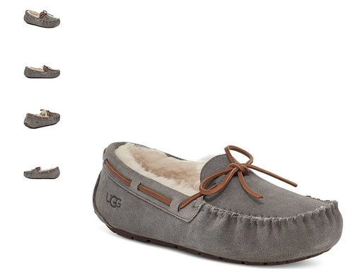 UGG Dakota Pewter Moccassin Slipper Women's sizes 5-11-NEW