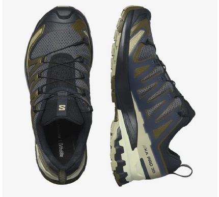 Salomon XA Pro 3d V9 India Ink/Olive/Aloe Running Shoe Men's US Sizes 7-14 NIB