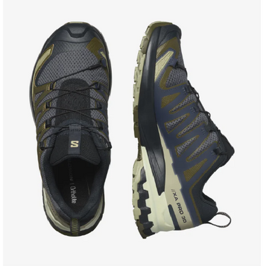 Salomon XA Pro 3d V9 India Ink/Olive/Aloe Running Shoe Men's US Sizes 7-14 NIB