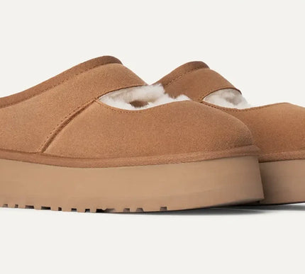 UGG Bea Mary Jane Chestnut Platform Slipper Womens US sizes 5-11 NEW