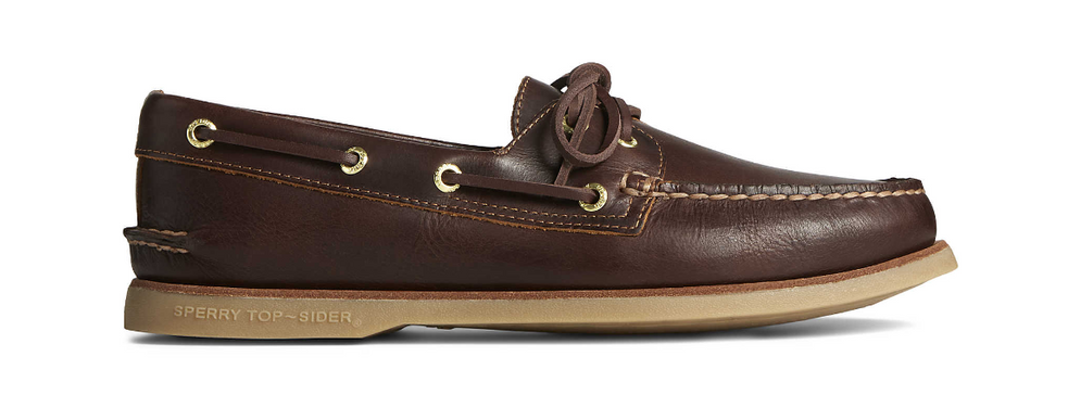 Sperry Gold Cup A/O Orleans 2-EYE Brown Boat Shoes Men's US sizes 7-15/NEW!! MED