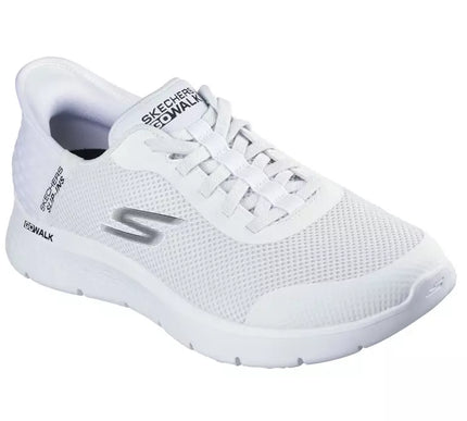 SKECHERS Go Walk Flex Hands Free White Slip-ins Sneaker Men's sizes 7-15/WIDE!!!