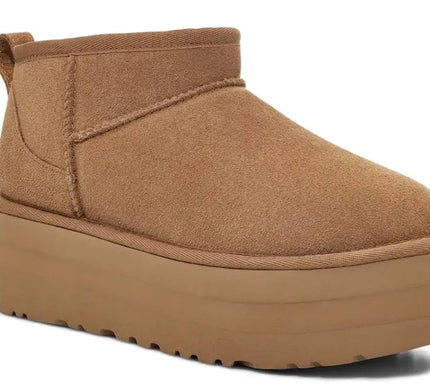 UGG Classic Ultra Mini Platform Chestnut Boot Bootie Women's US sizes 5-12-NEW