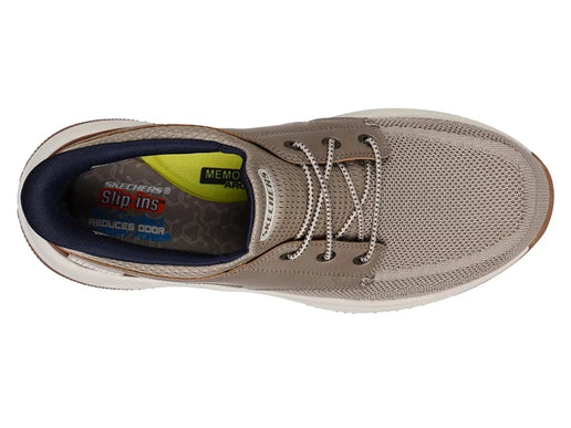 SKECHERS Meroe Alden Taupe RF Slip-ins Loafer Shoe Men's sizes 7-14/NEW!!
