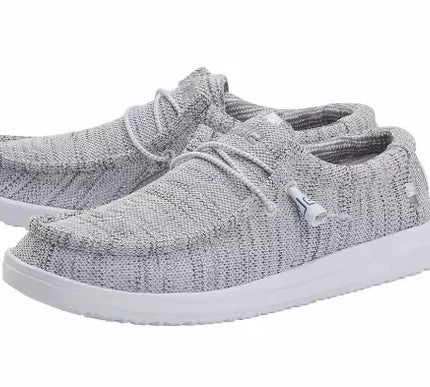 Hey Dude Wally Free Sox Metal Sneaker Shoe Men's Sizes US 7-15/NEW!!!!