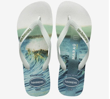 Havaianas Top Surfer White White Sandal Men EU sizes 39-40-45-46 NEW