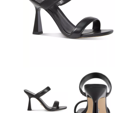 Michael Michael Kors Clara Sandal Black Leather Women's US sizes 6-10/NEW!!!