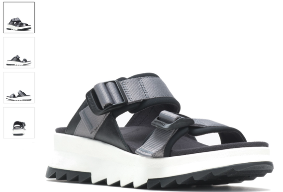 Merrell Alpine Cush Slide Black Comfort Sandal Women's sizes 5-11/NEW!!!