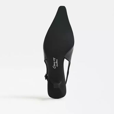 Circus by Sam Edelman Cassidy Black Patent Slingback Women's sizes 6-11/ NEW!!