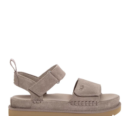UGG Goldenstar Smoke Plume Suede Platform Sandal Women's US sizes 5-12-NEW