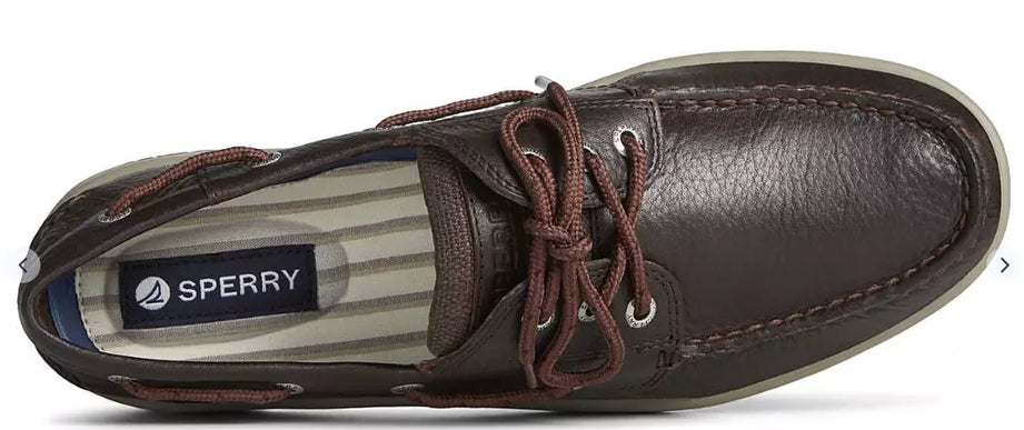Sperry Billfish 3-Eye Pull-Up Brown Boat Shoe Men's sizes 7-16 Medium/NEW!!