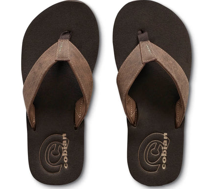 Cobian Floater 2 Mocha w Arch Support Toe Post Sandal Men's US Sizes 8-15 NEW!!!
