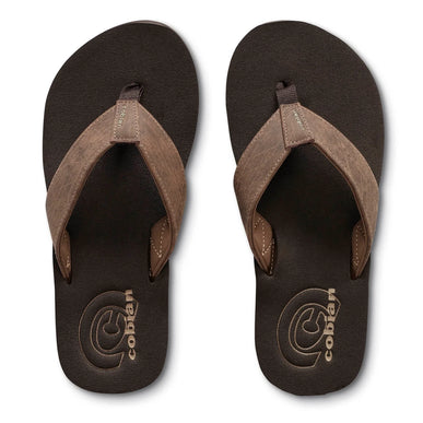 Cobian Floater 2 Mocha w Arch Support Toe Post Sandal Men's US Sizes 8-15 NEW!!!
