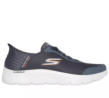 SKECHERS Go Walk Flex Hands Free Gray Slip-ins Sneaker Men's sizes 7-14/NEW!!!
