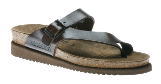 Mephisto Helen Chestnut (Dark Brown) Waxy Comfort Sandal Womens Sizes 35-42 NEW!