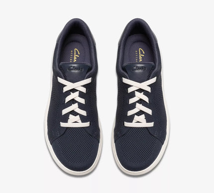 Clarks Nalle Walk Navy Knit Sneaker Women's sizes US 5-11 NEW!!!