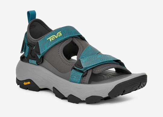 Teva Grandview Max Sandal Dark Gull Grey-Larkspur Mens US Sizes 8-14 NIB