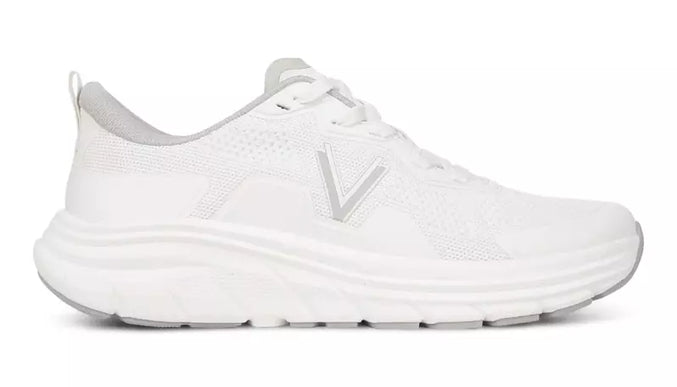 Vionic Walk Max White Knit Lace-up Sneaker Men's US sizes 9-13 NEW!!