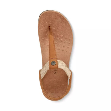 Vionic Brea Camel Leather Toe Post Slingback Sandal Women's sizes 5-11/NEW!!!