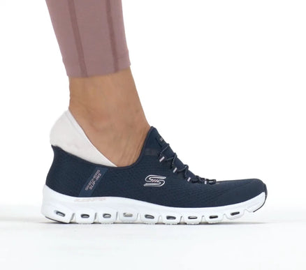 SKECHERS Slip-ins Glide-Step Pursuit Navy Sneaker Women's sizes 5-11/NEW!!!
