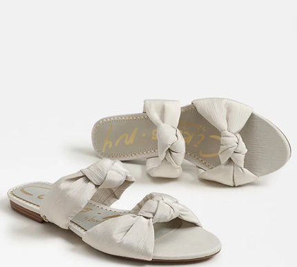 Circus by Sam Edelman Marissa Vanilla Satin Sandal Women's US sizes 6-10 NEW!!