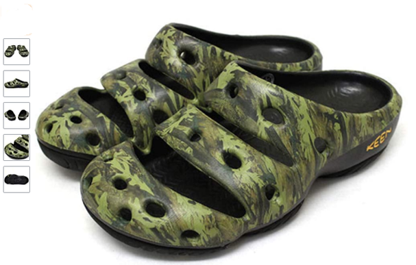 Keen Yogui Arts Camo Green Slip-on Clog Men's US Whole US sizes 7-14 NEW!!