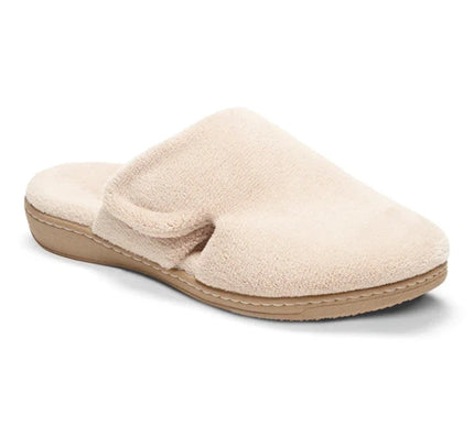 Vionic Gemma Tan Mule Slipper Slip-On Arch Support Women sizes 5 and 9 NEW