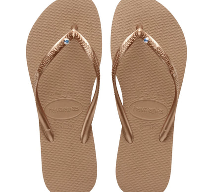 Havaianas Slim Crystal Flip Flop in Various Colors Women sizes 35-36-41-42