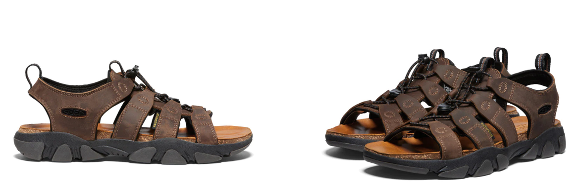 Keen Daytona II Sandal Bison/Black Men's US sizes 7-15 NEW!!!