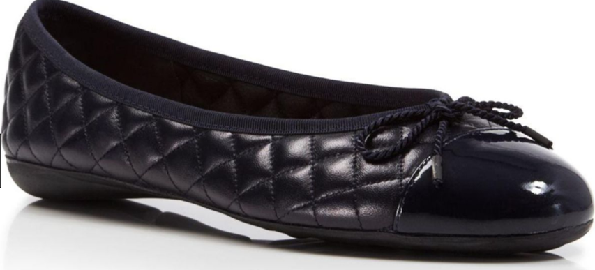 Paul Mayer Attitudes Best Patent Navy/Nappa Navy Ballet Flat Women's sizes 5-11!