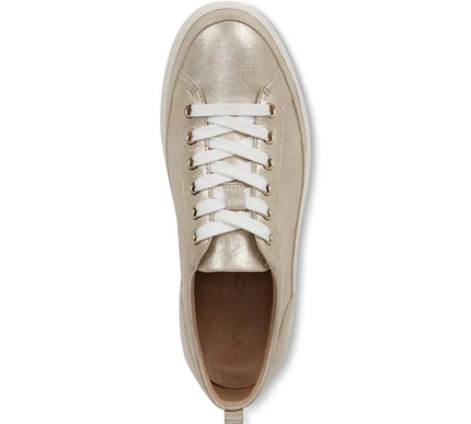Vionic Winny Gold Metallic Leather Sneaker Women's sizes 5-12/NEW!!