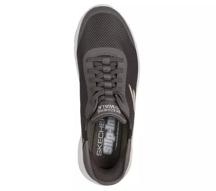 SKECHERS Go Walk Flex Hands Free Brown Slip-ins Sneaker Men's sizes 7-14/NEW!!!